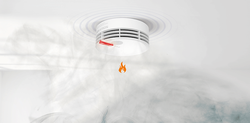 Smoke detector Hekatron Brandschutz